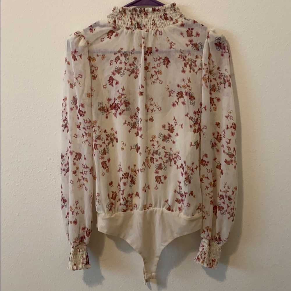 Flowery Pink Body Suit💕